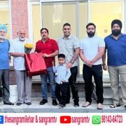 ਜੋਧਾਂ ਪਰਿਵਾਰ ਤੇ ਹੋਰਨਾਂ ਵਲੋਂ ਕੈਨੇਡਾ ‘ਚ ਕਾਮਰੇਡ ਪਾਸਲਾ ਦਾ ਕੀਤਾ ਸਨਮਾਨ