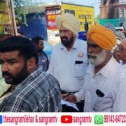 ਆਨੰਦਪੁਰ ਸਾਹਿਬ ਤੋਂ ਆਈ ਰਾਹਤ ਸਮੱਗਰੀ ਵੰਡੀ